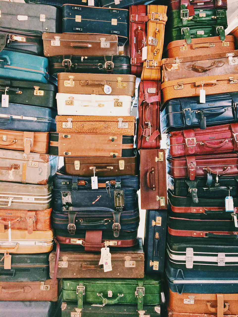 Pile of luggage