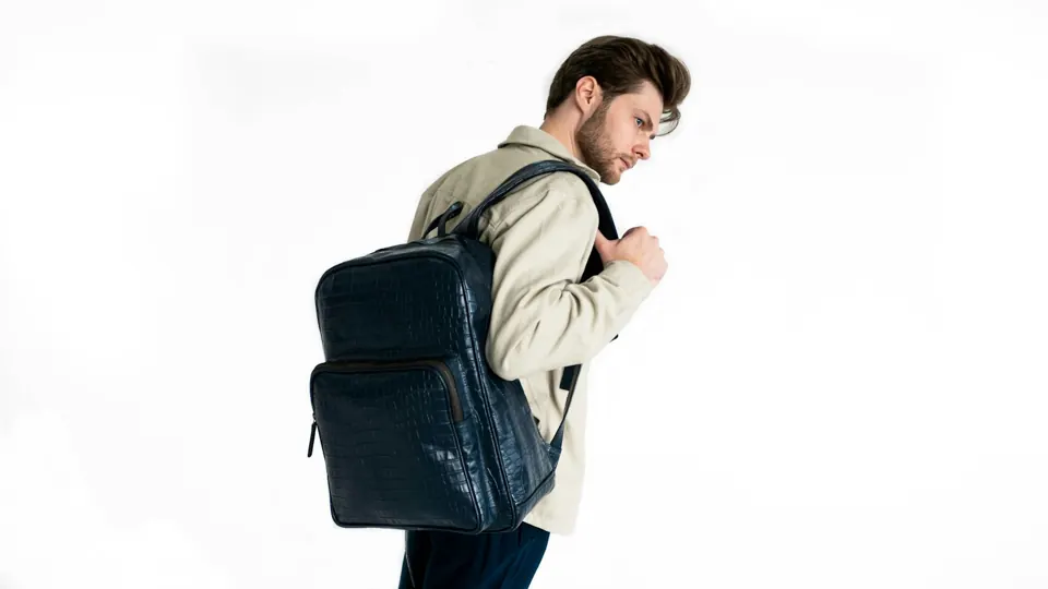 A person carrying a bag